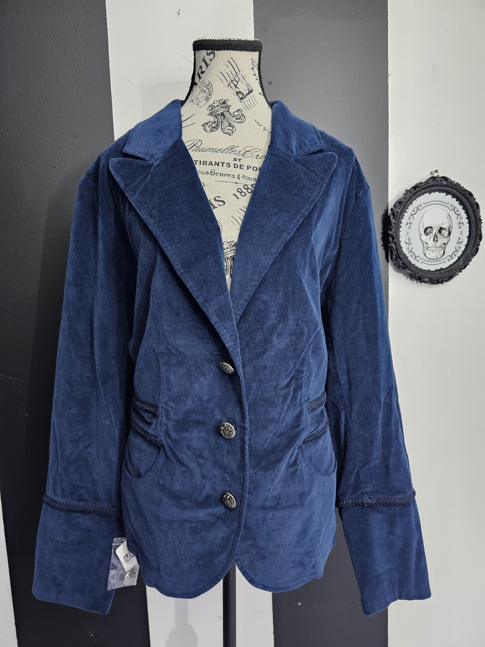 Outlander Velvet Blazer Jacket